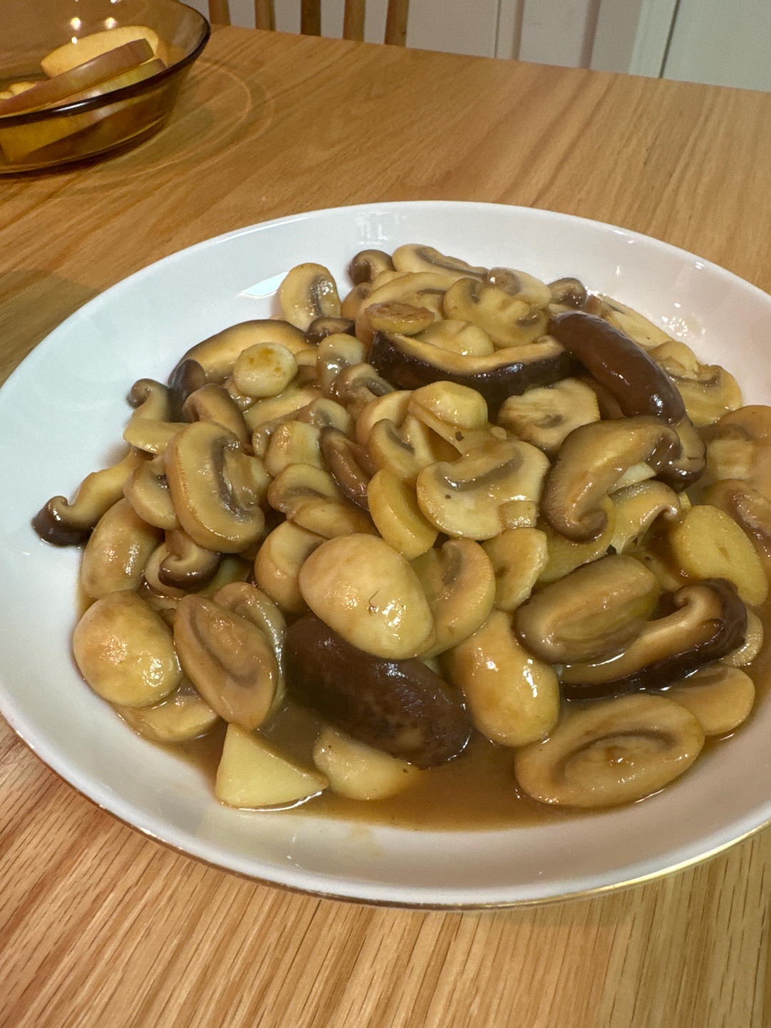 蚝油双菇