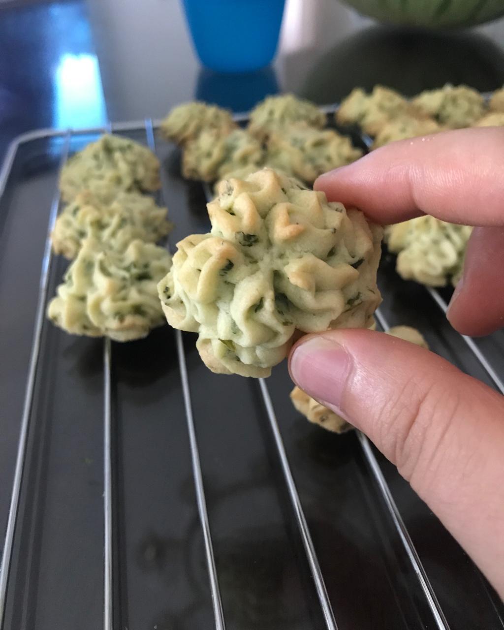 葱香曲奇——酥脆的咸味饼干