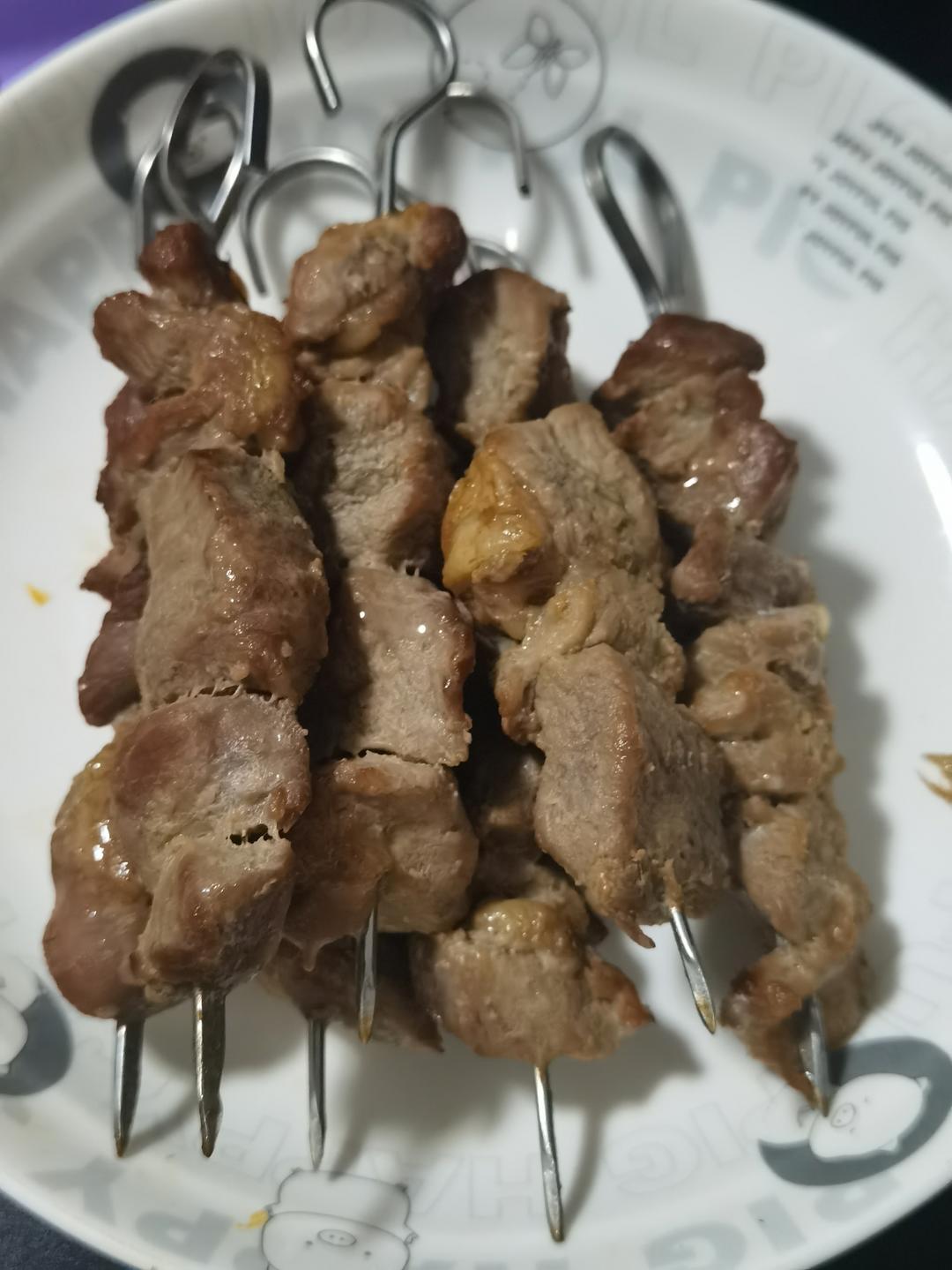 烤猪肉串（烤法通用）