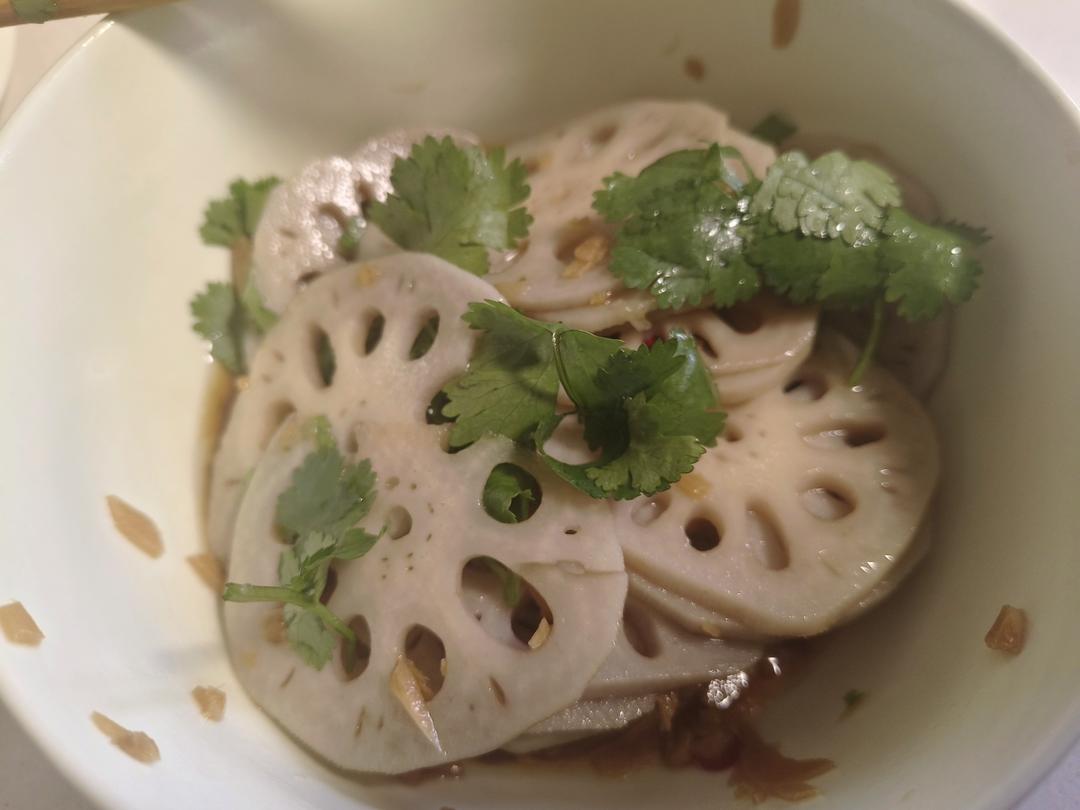 凉拌藕片