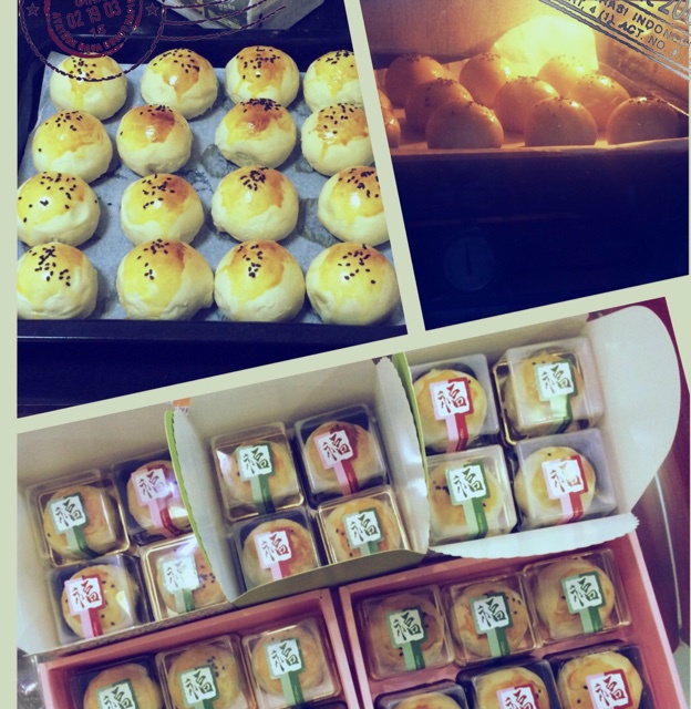 传统的味道——蛋黄酥