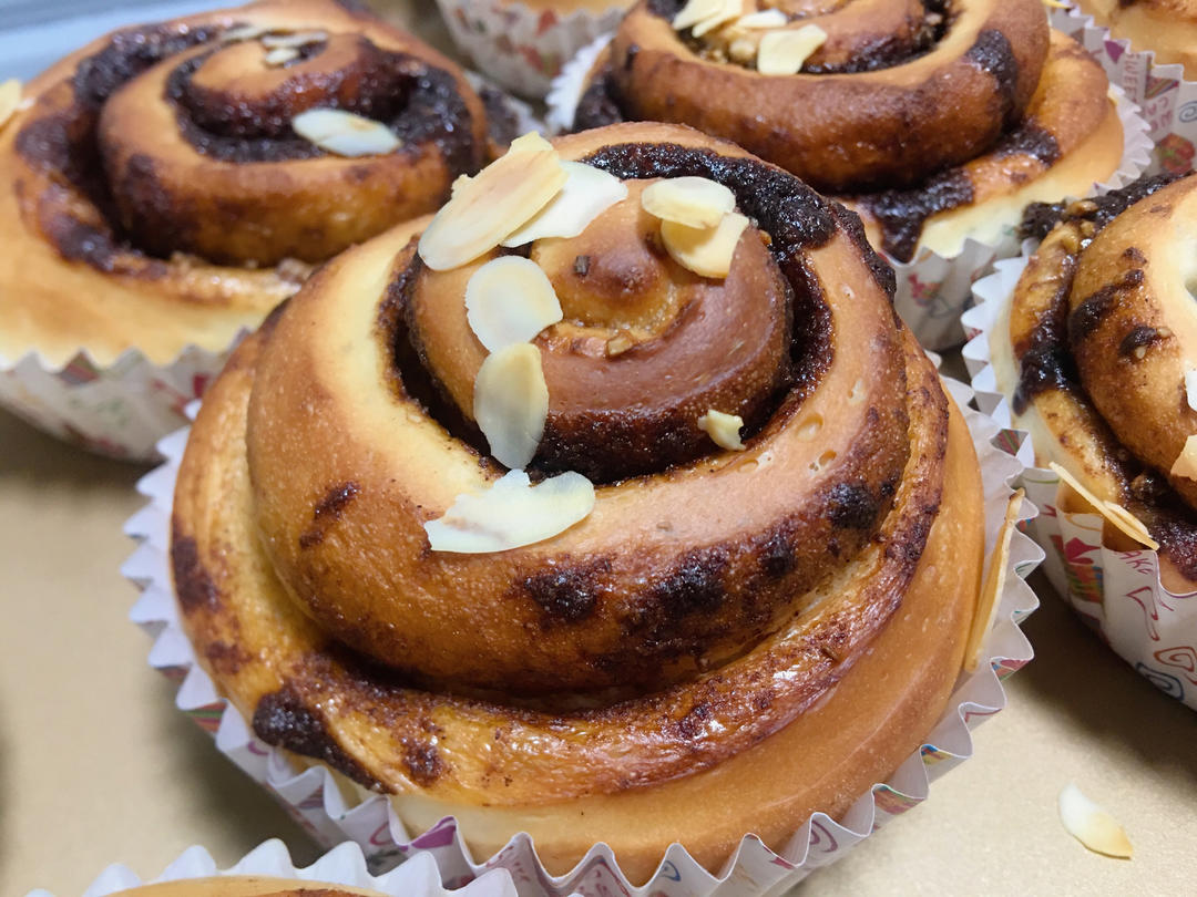 秋冬标配---红糖肉桂卷卷