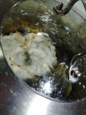 韭菜肉丁蛤蜊蒸饺的做法 步骤9