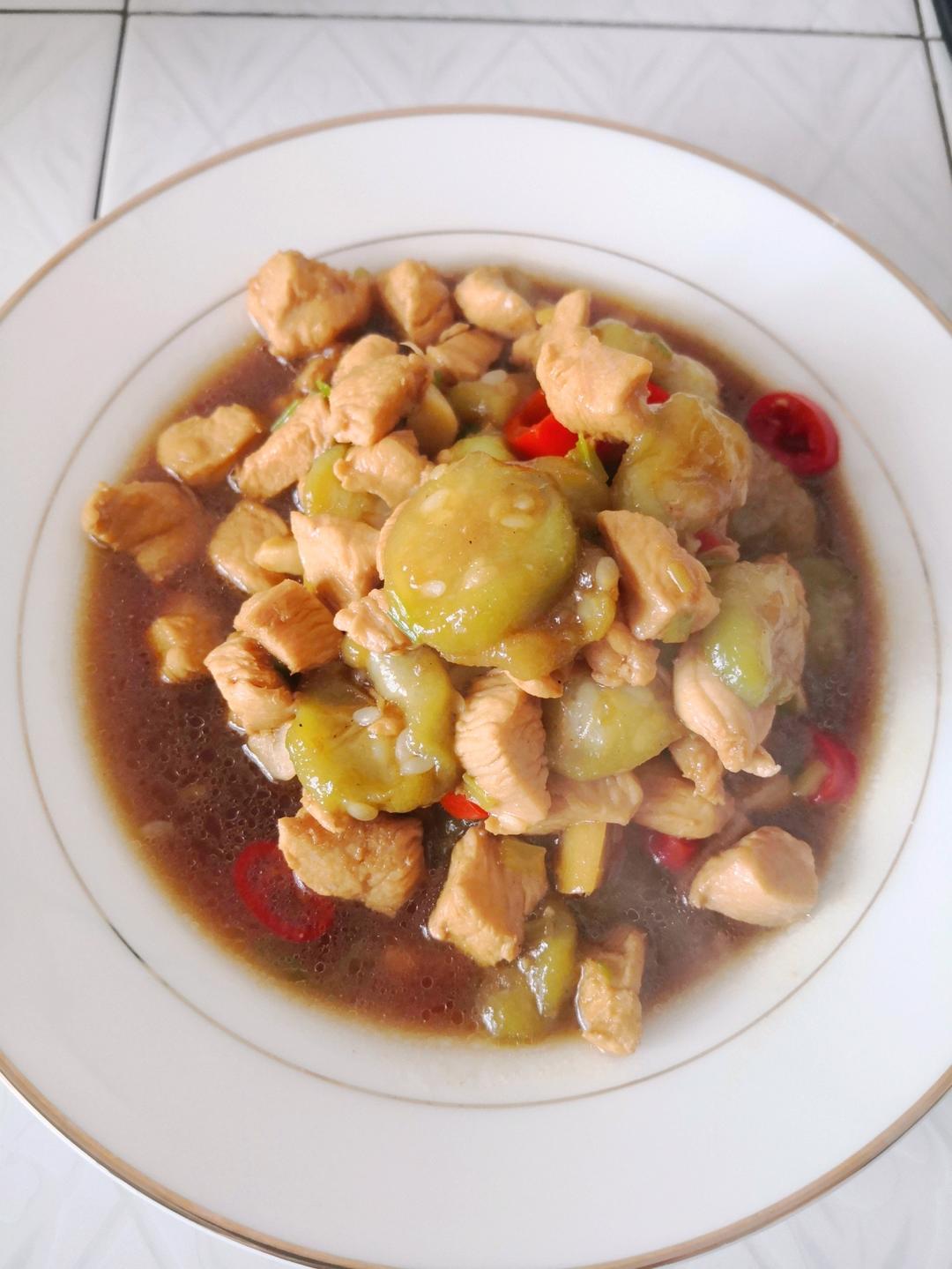 最简单的鸡肉做法——家常生炒鸡