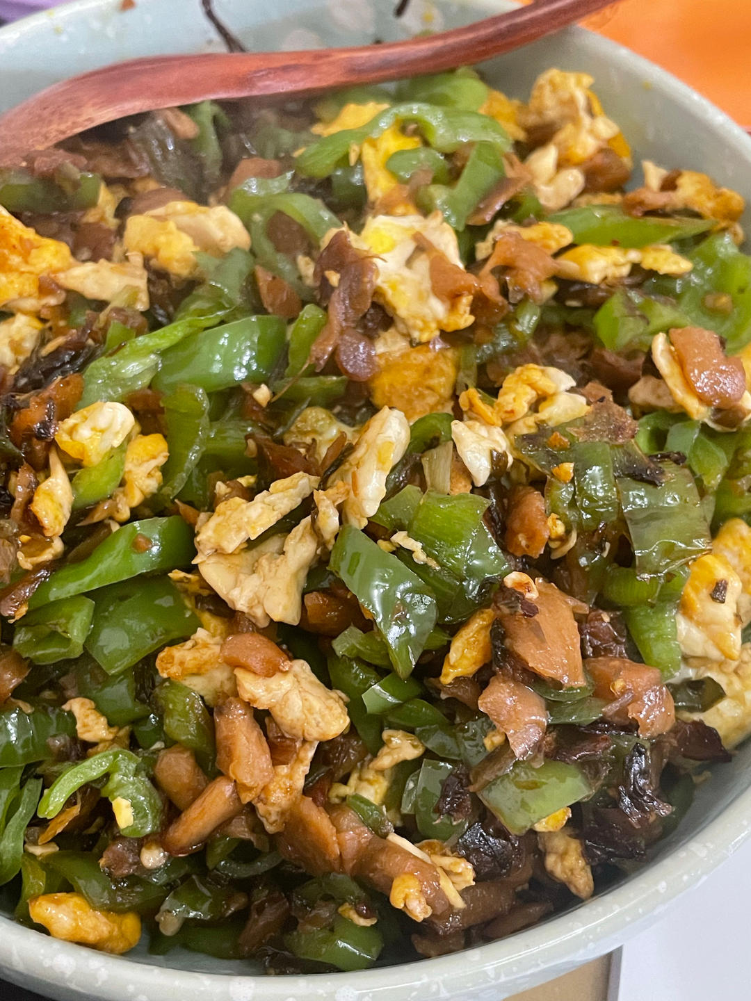 鸡蛋炒外婆菜(下饭菜)