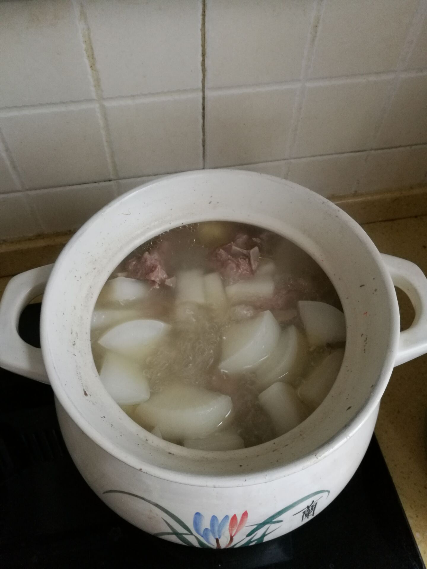 家常羊肉汤锅的做法 步骤4