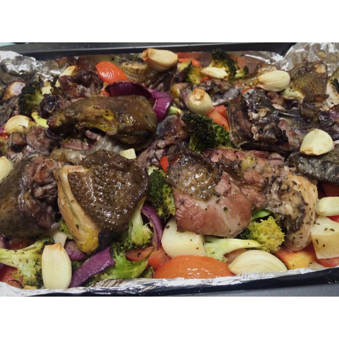 【法式烤鸡腿】