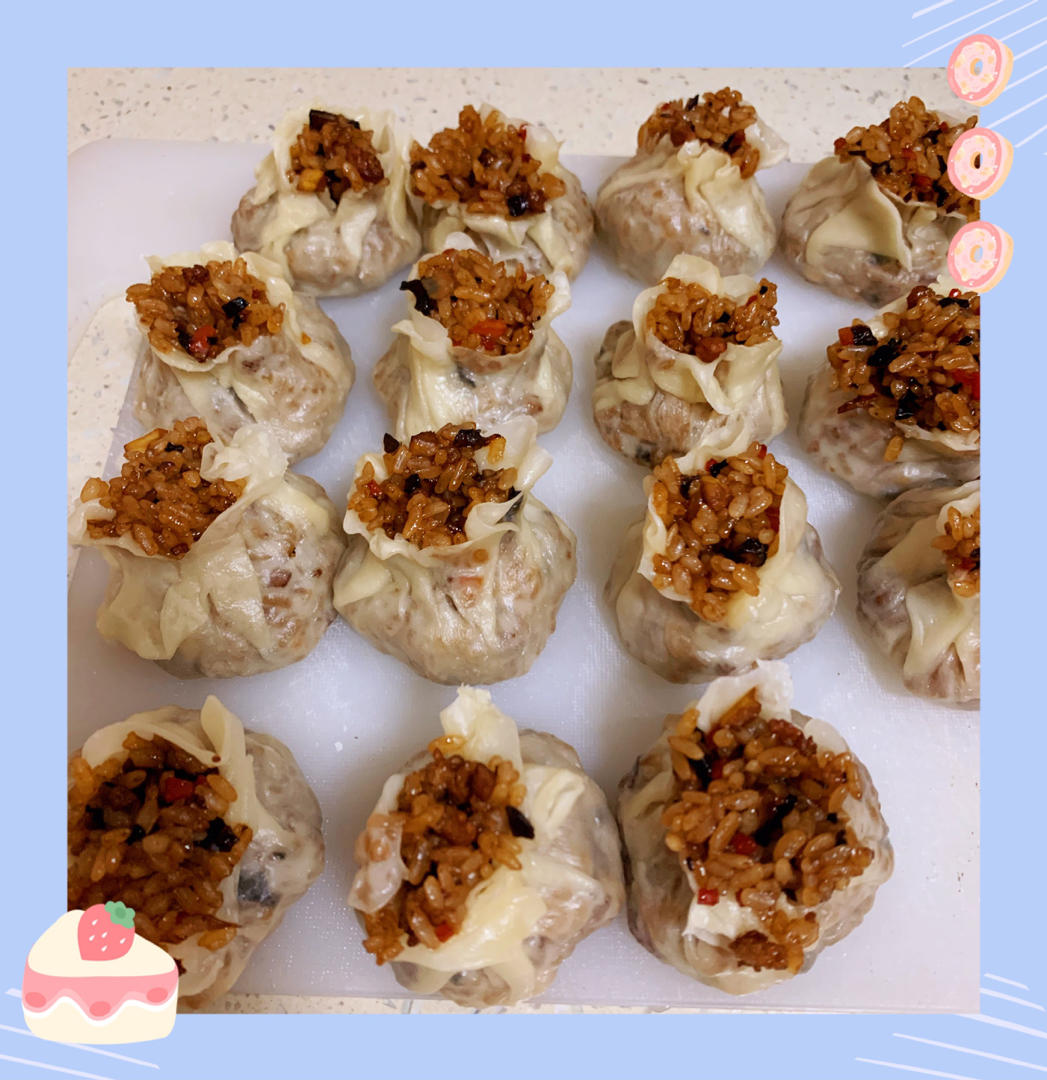 猪肉春笋糯米烧麦