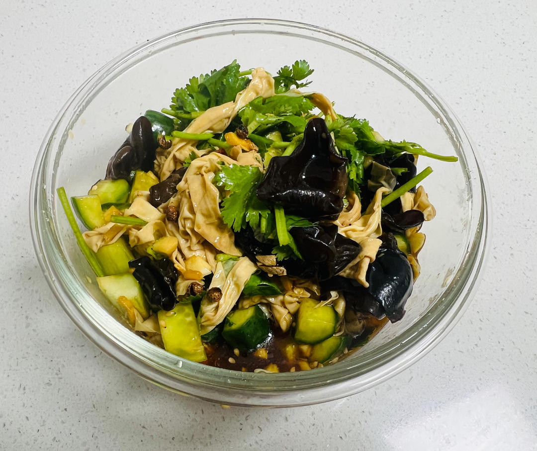 美味快手,低卡路里，零失败，零基础的凉拌豆油皮