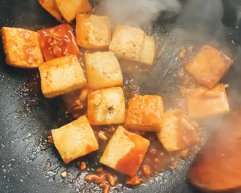🌶️酸辣脆皮豆腐🌶️的做法