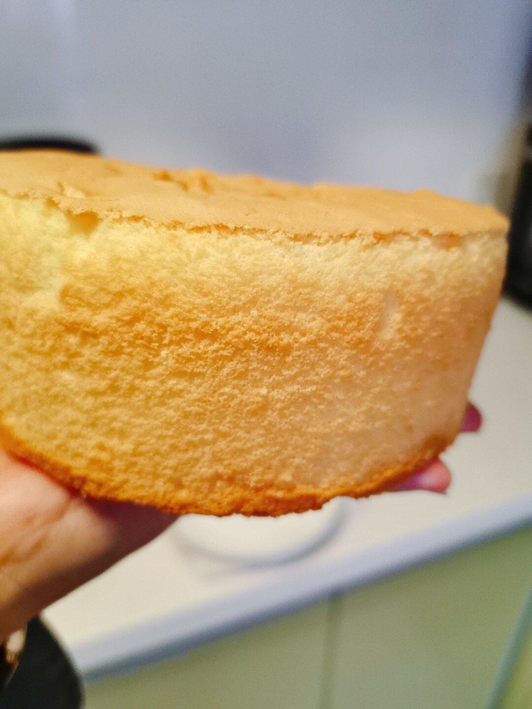 六寸戚风蛋糕(掌握这几点，做戚风就跟煮米饭一样简单)