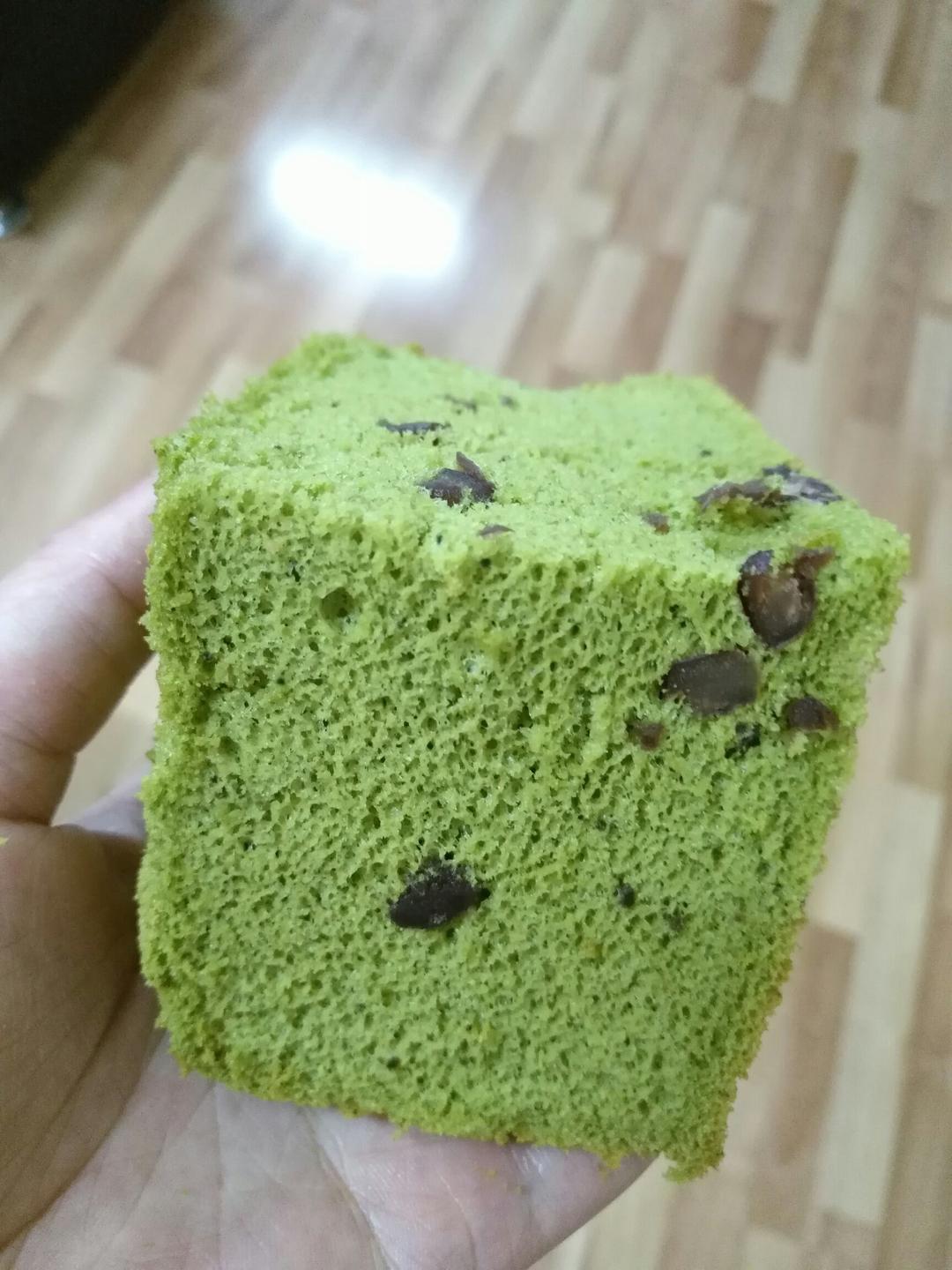 六寸抹茶戚风蛋糕