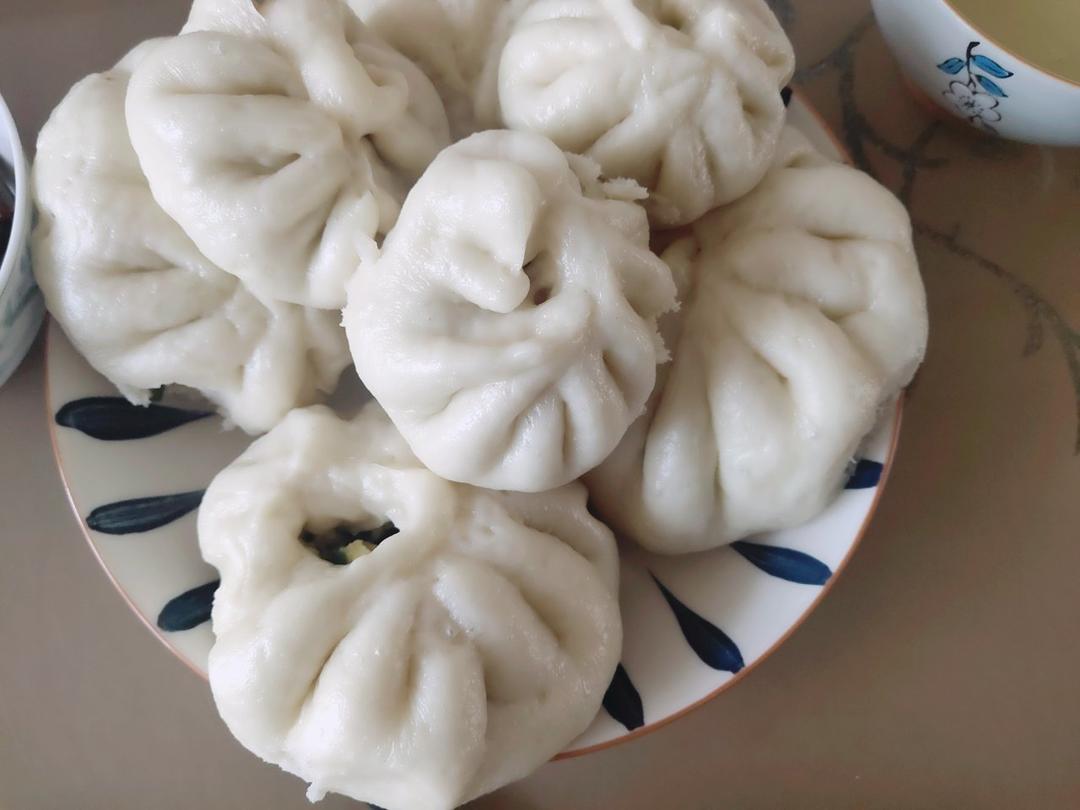 韭菜鸡蛋包子