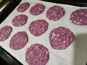 低卡紫薯燕麦饼（减肥）的做法 步骤5