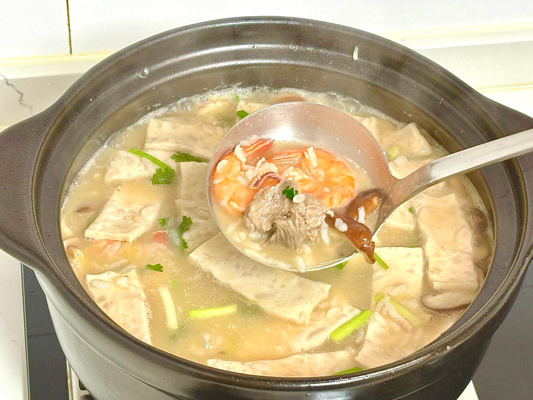 从小吃到大的潮汕咸粥