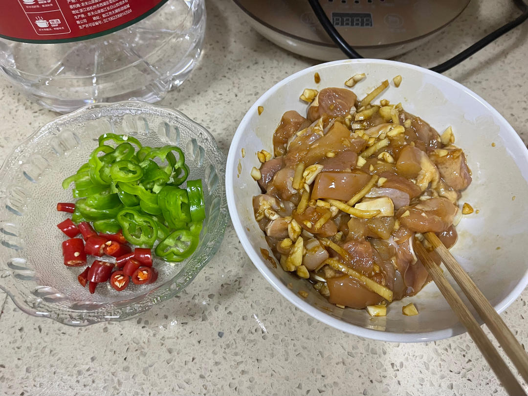 蒜香煎鸡腿肉