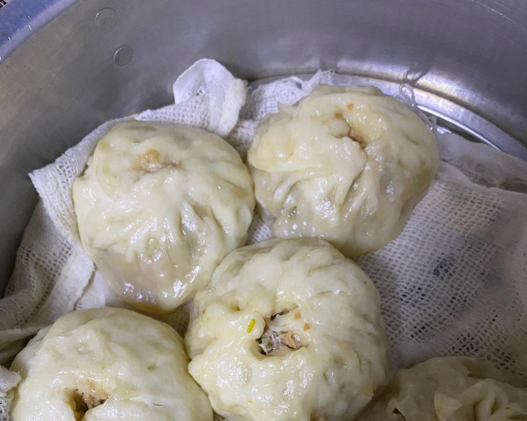 家庭版简约肉包