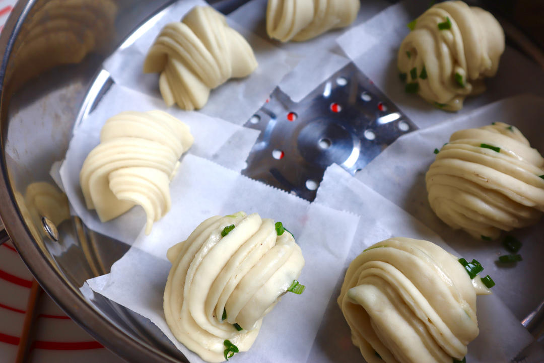 奶香小花卷（一次发酵法）