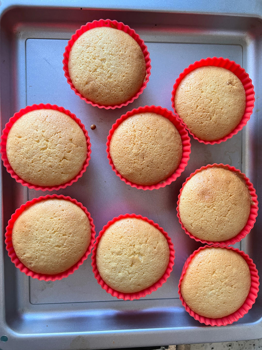 小纸杯蜂蜜蛋糕