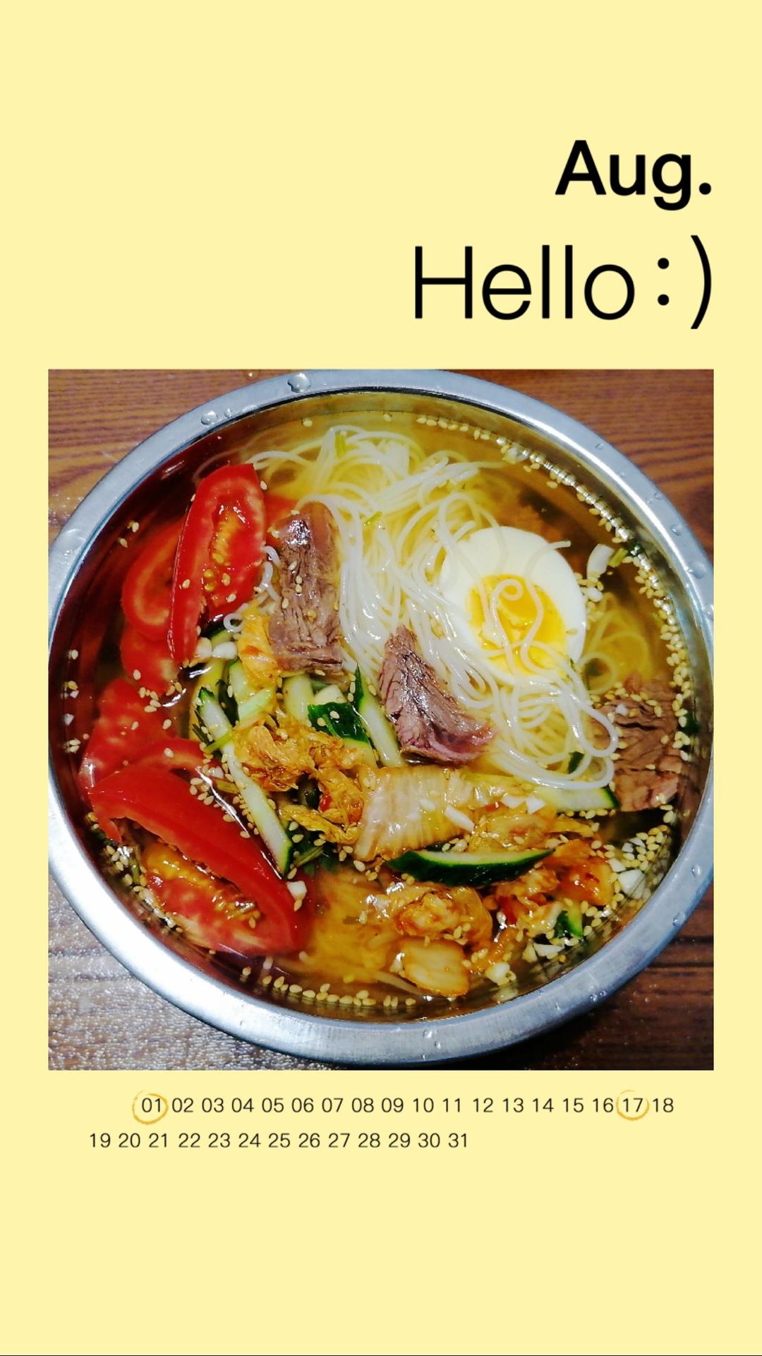 酸甜冷面汤