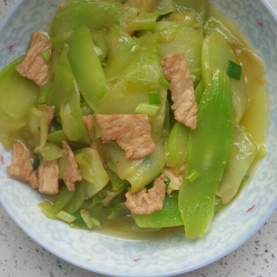 永远有多远214做的莴笋炒肉