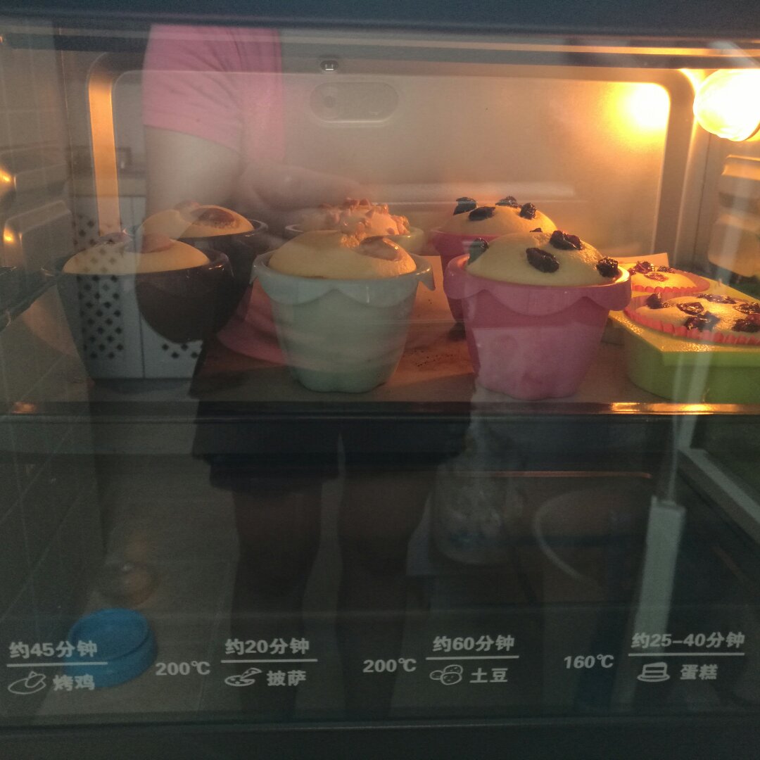 棉花纸杯蛋糕