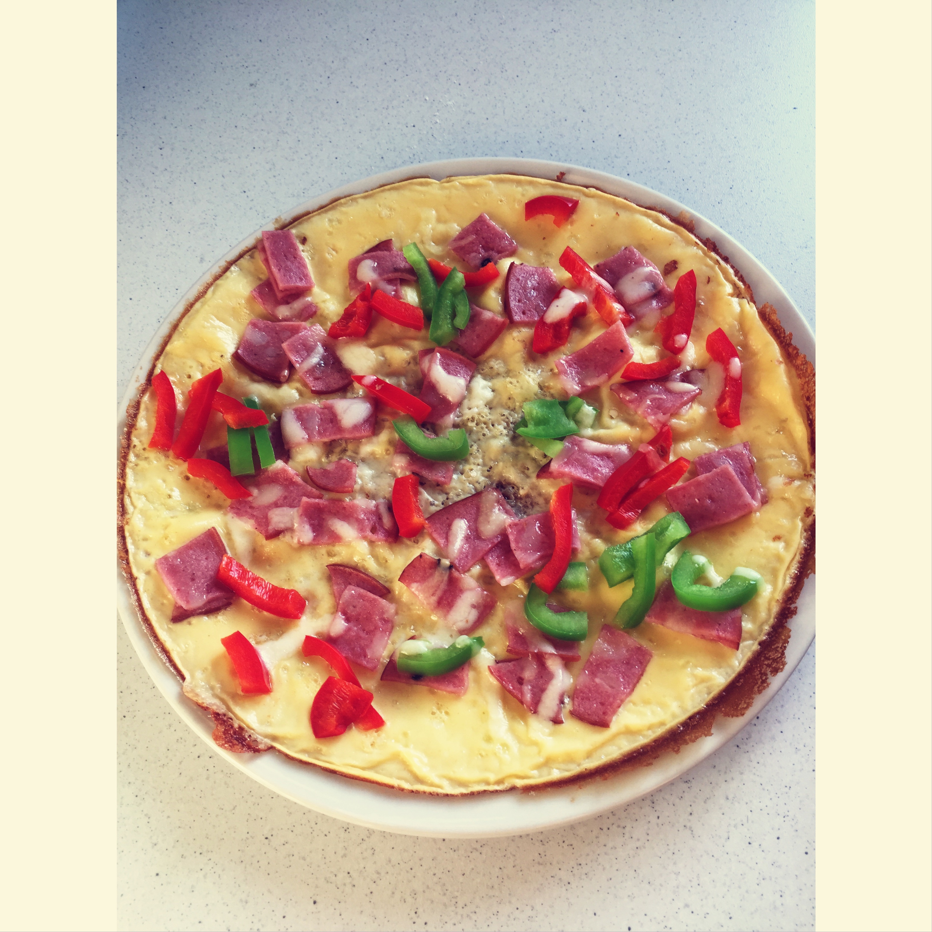 披萨蛋（快速早餐）