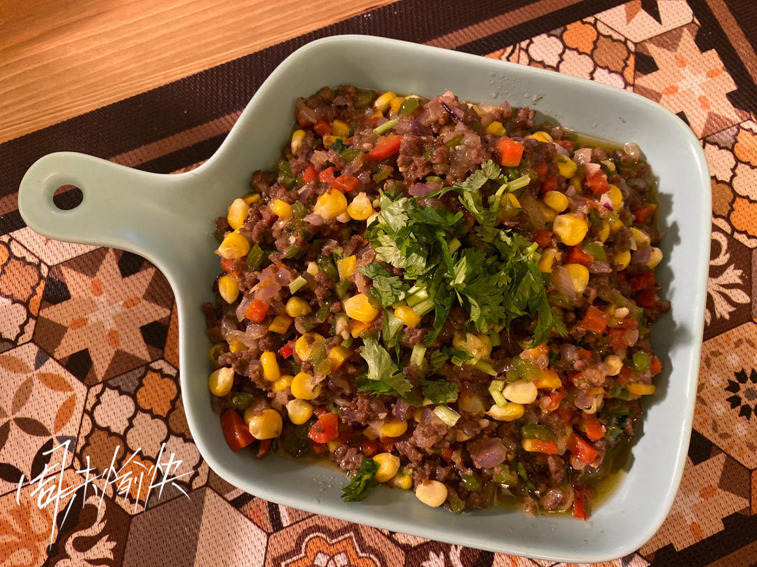 【15分钟快手菜】牛肉末炒杂蔬