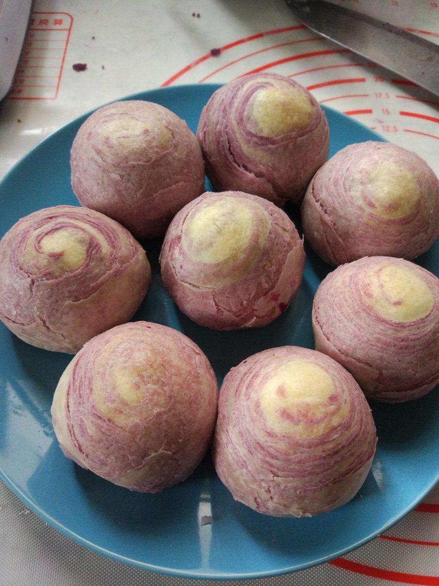 麻薯香芋酥/台湾大甲芋头酥(无猪油完美复刻2015.10修订各种抹茶酥、绿茶酥、蛋黄酥、紫薯酥通用哟）