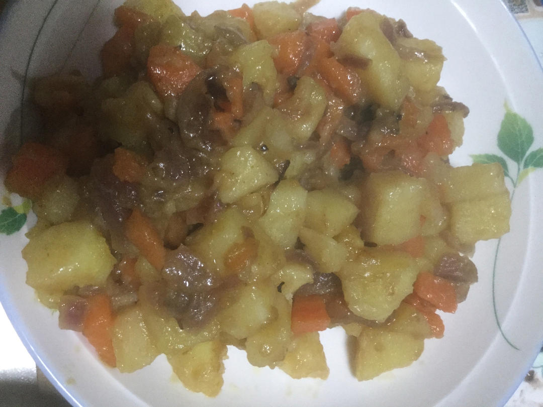 咖喱土豆🥔，简单易做，下饭神器🍚