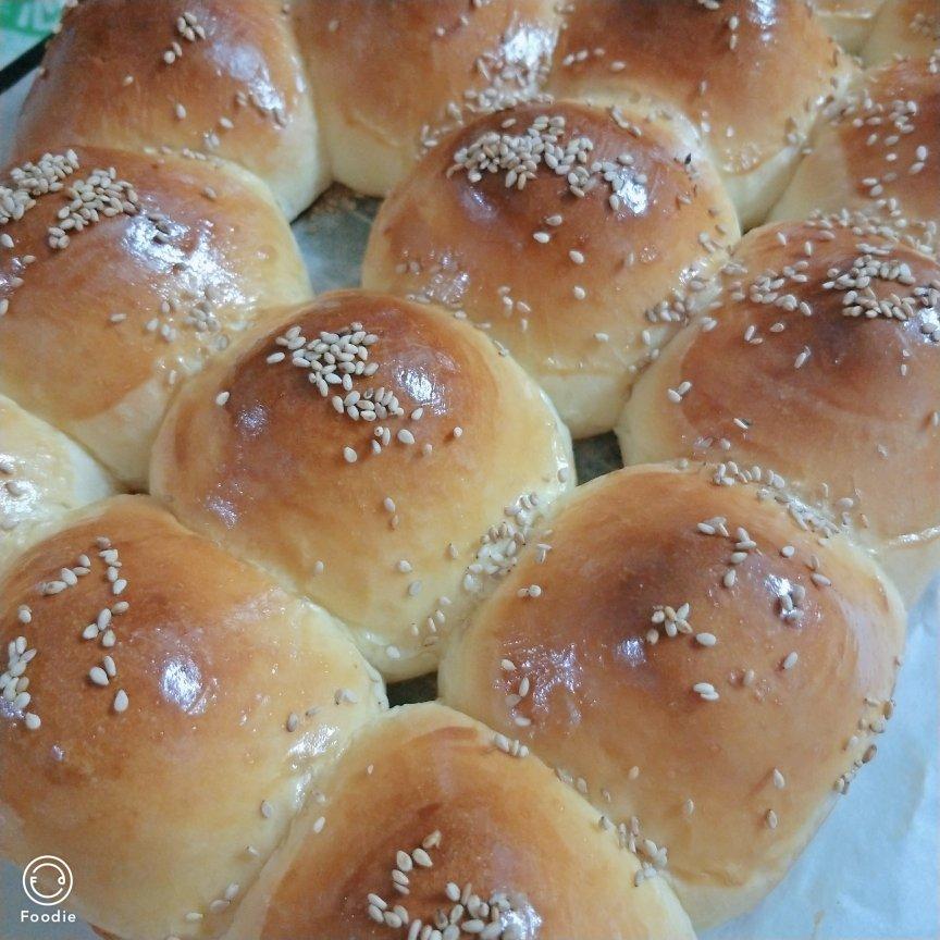 奶黄小餐包-一次发酵超好吃（附快手奶黄馅制作方法）