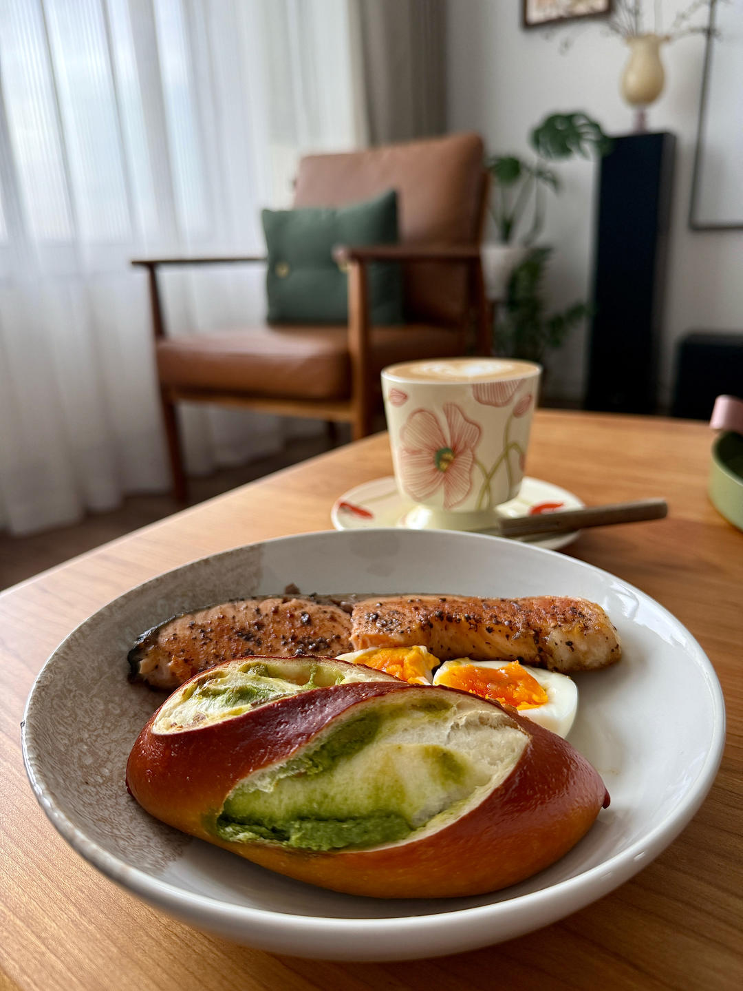 抹茶奶酥碱水包