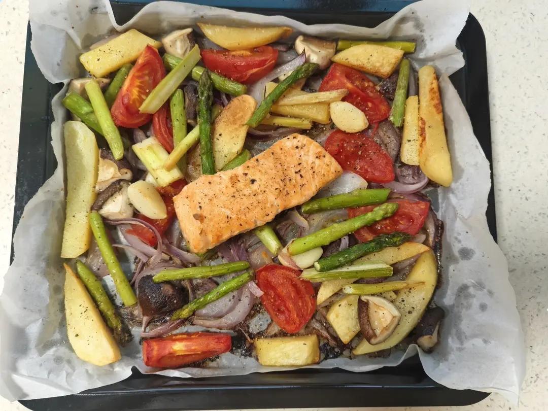 低温慢烤三文鱼