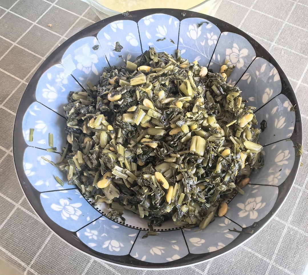 雪里红炒豆芽