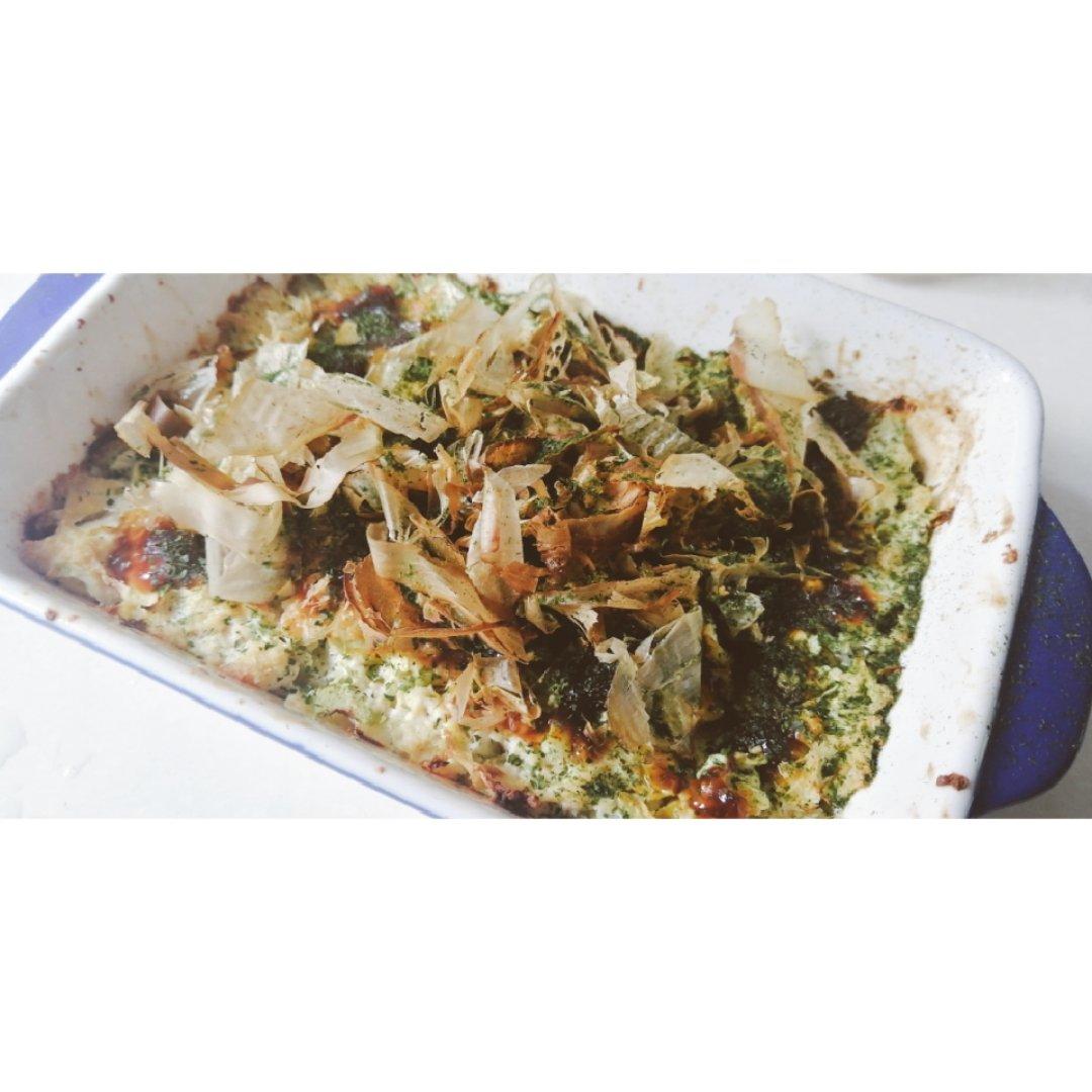 无面粉松软豆腐大阪烧