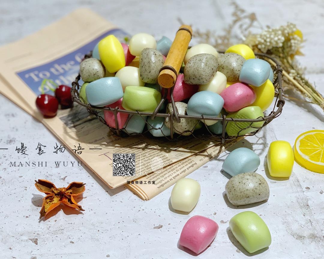 在家也能做的果蔬小馒头(快手易操作)的做法