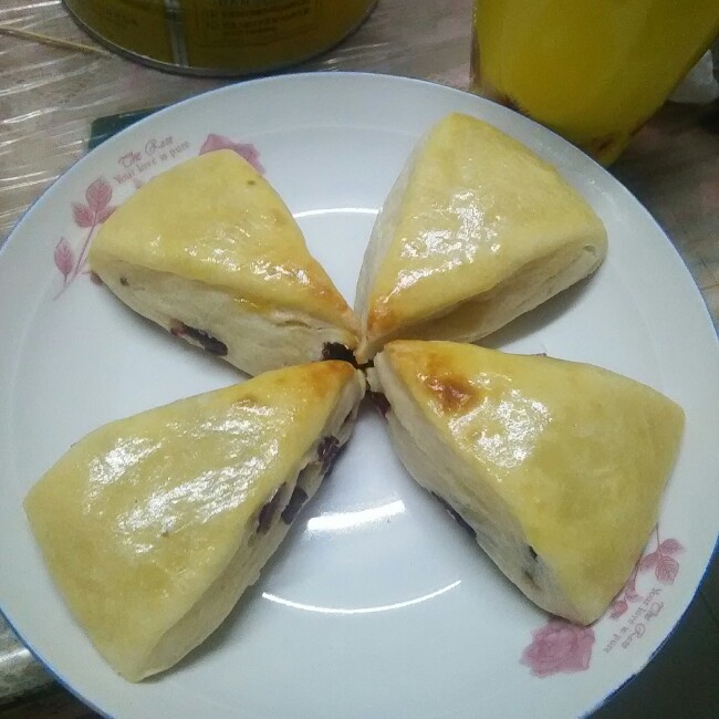 葡萄干司康（酵母版）