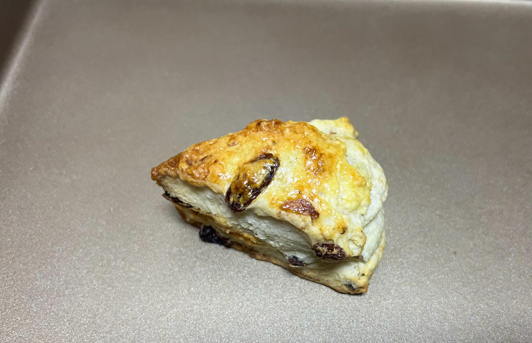 星巴克提子干黄油司康