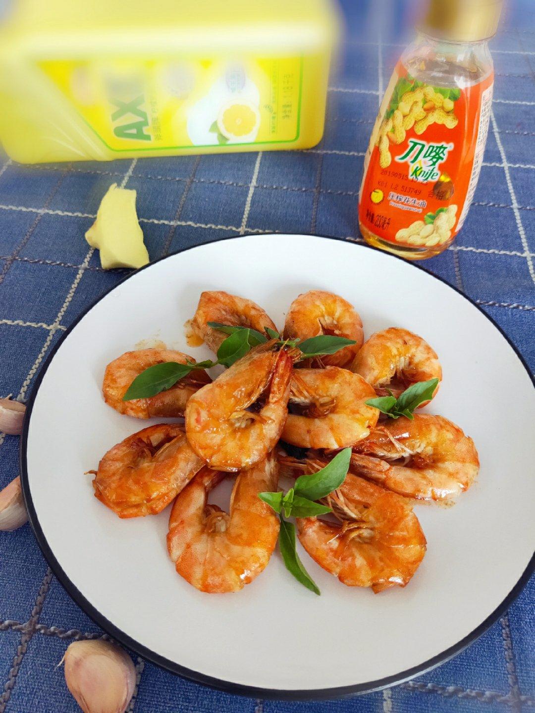 油焖大虾——刀唛花生油