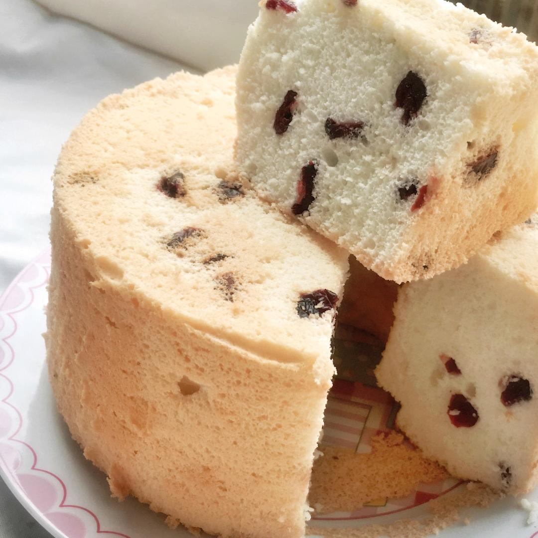 白天使戚风蛋糕 Angel Fruit Cake