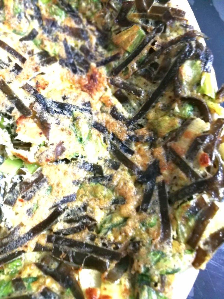 孕妈妈最爱之海带鸡蛋饼