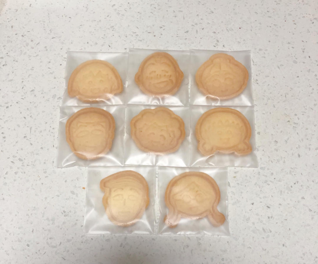 儿童卡通曲奇饼干