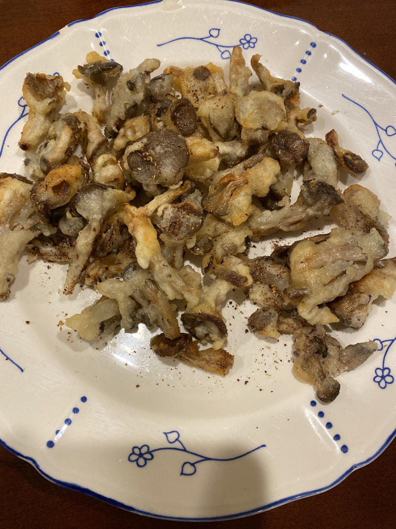干炸蘑菇