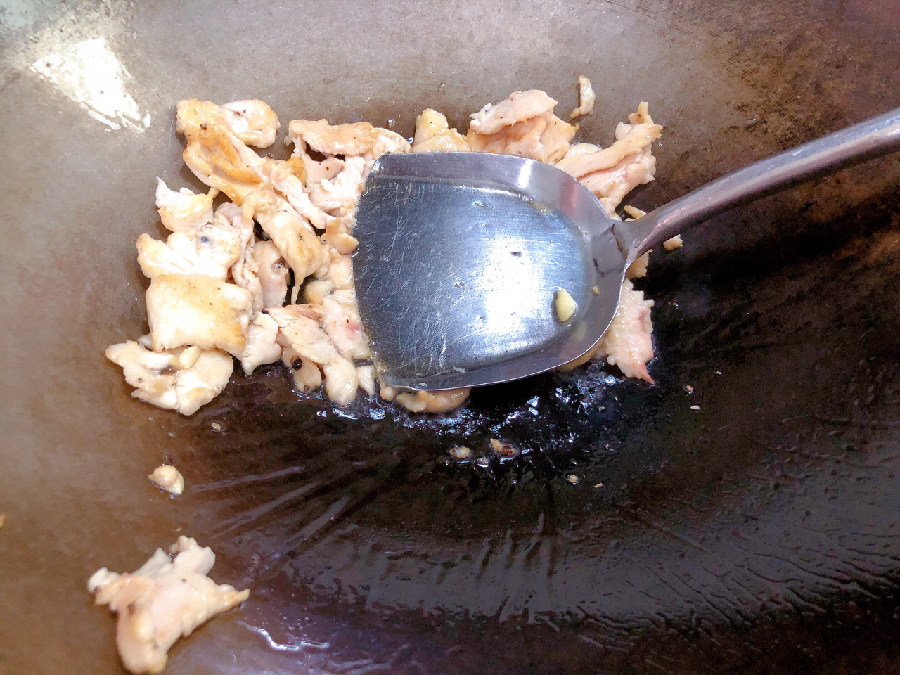 青瓜辣椒炒鸡胸肉（健康低脂）的做法 步骤4