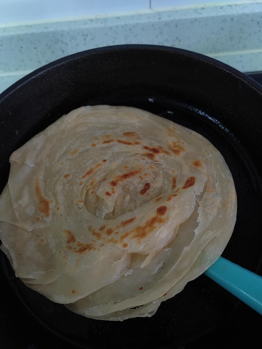 简单易做超级详细的手抓饼皮