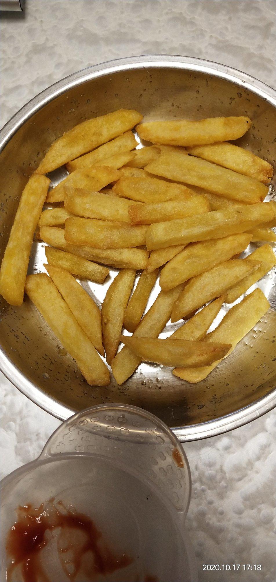 浅浅晴天娃娃做的肯德基薯条