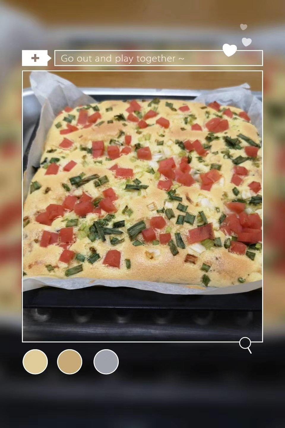 芝士夹心肉松蛋糕🍰