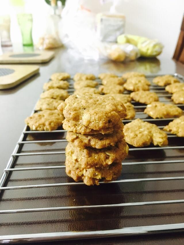 燕麦椰蓉饼干 Chewy Oatmeal Coconut Cookies的做法