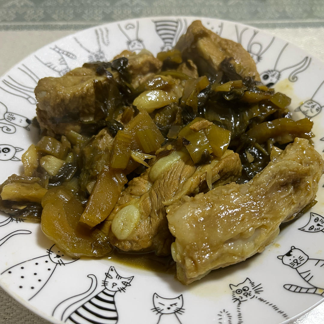 酸菜炖排骨