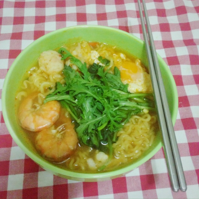 韩国辣酱汤面（辛拉面）